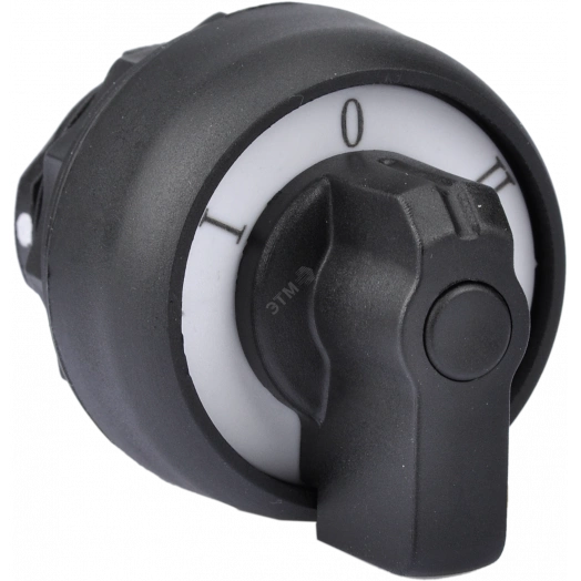 Взрывозащищенная насадка. Надпись на черном фоне:''0-I''. Положение фиксирующего паза 0°