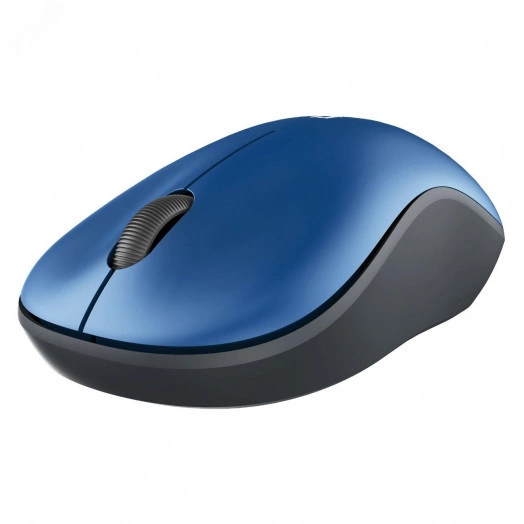 Мышь беспроводная 1200 dpi, синий-черный