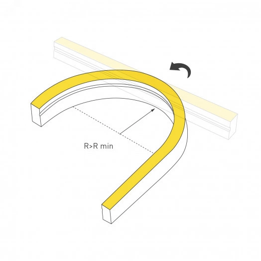 Лента герметичная MOONLIGHT-SIDE-T-M196-03x06mm 24V Warm3000 (7.2 W/m, IP54, 2216, 5m, wire x2) (Arlight, Вывод кабеля прямой)