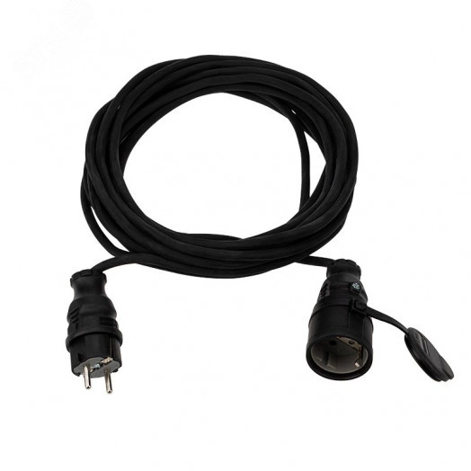 Удлинитель-шнур КГ 3х1.5 10 м, морозостойкий, с/з, 16 А, 3500 Вт, IP44 REXANT