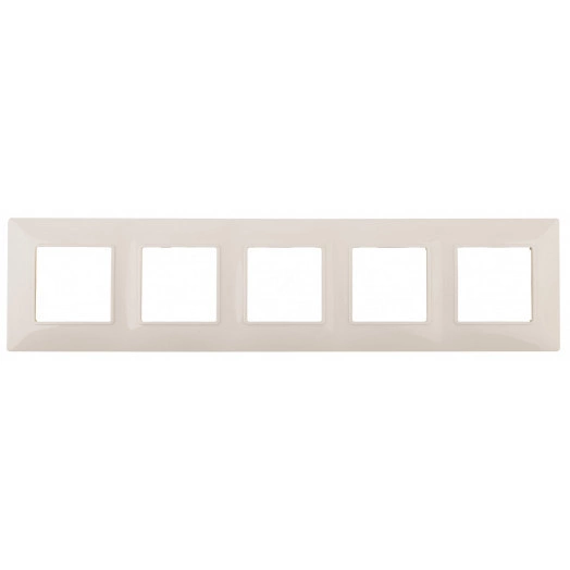 Рамка на 5 постов, Эра Elegance, сл.кость, 14-5005-02