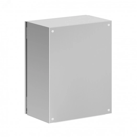 Корпус навесной STH с М/П, нержавеющая сталь AISI316, ВхШхГ 500x400x250 мм, с фланцем