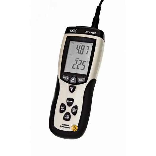 Термоанемометр DT-8880 ''Нагретая струна''