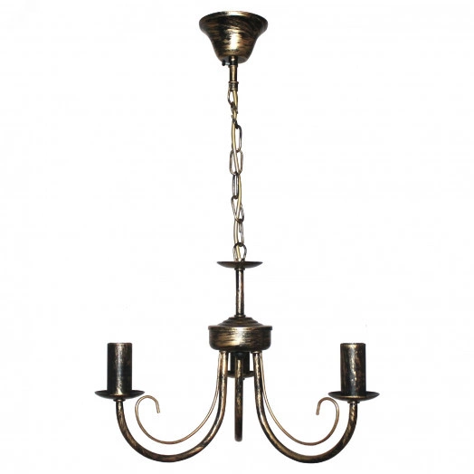 Светильник Рустика 234 черн. мат. зол. НСБ 01-3х60-147 Е14 ИУ