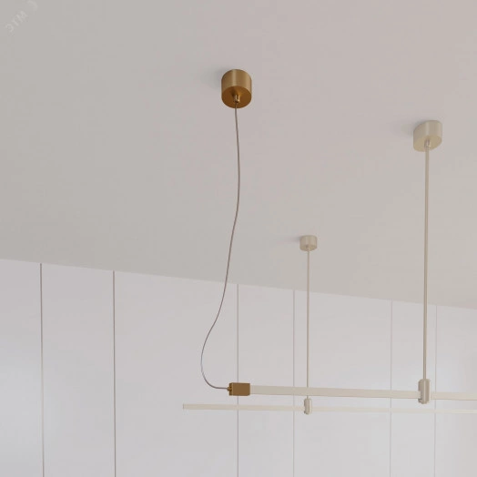 Потолочная чаша с питанием ART-APRIORI-CANOPY-SIDE-L1500-POWER (GD) (Arlight, IP20 Металл, 3 года)