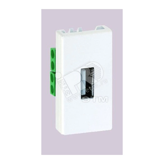 Connect Разъем USB тип А 225х45мм винты графит