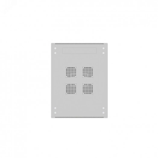 Шкаф напольный универсальный серверный R 42U 800х800мм, 4 профиля 19, двери перфорированная и перфорированная, боковые стенки съемные, регулируемые опоры, разобранный, серый RAL 7035