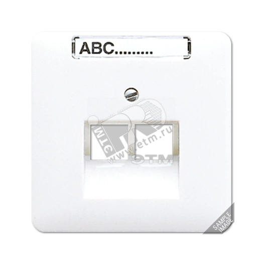 Крышка для ординарной телефонной и компютерной розетки  UAE  золотая бронза