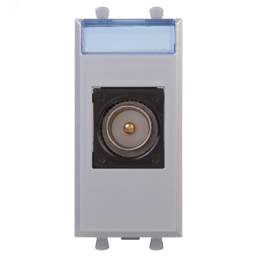 Avanti Розетка TV одиночная модульная, , Закаленная сталь, 1 модуль