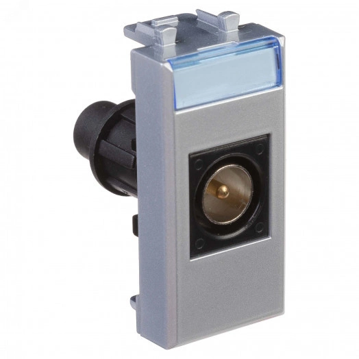 Avanti Розетка TV одиночная модульная, , Закаленная сталь, 1 модуль