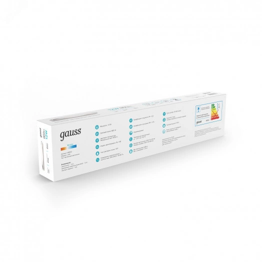 Светильник светодиодный настенный ДБП 12 Вт 860 Лм 4000К 540х115х50 мм IP20 Lidia Gauss