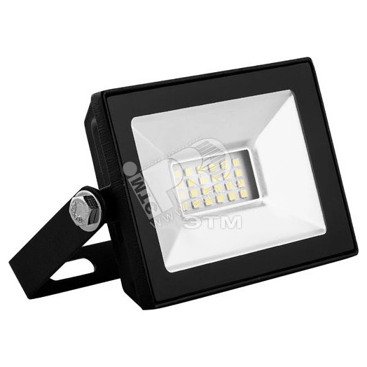 Прожектор светодиодный ДО-10w 6400К 900Лм IP65 черный