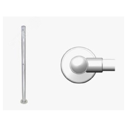 Стойка вертикальная СВ-1Н, нержавеющая сталь