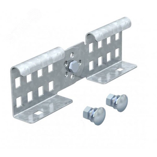 Соединитель кабельного лестничного лотка шарнирный 64x210
