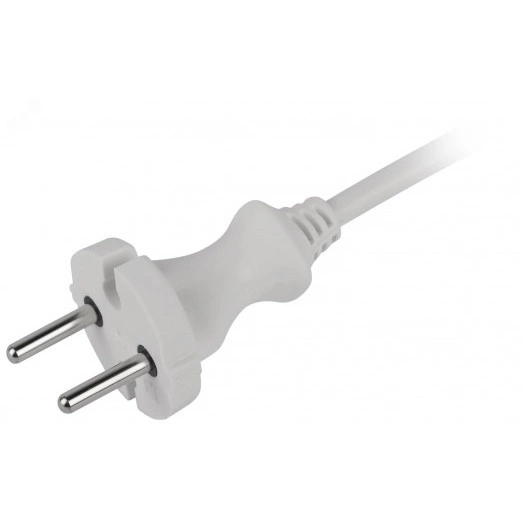 Удлинитель электрический 2 розетки без заземления 5м ПВС 2x0.75мм2 UDL-10-250 Greenline ЭРА