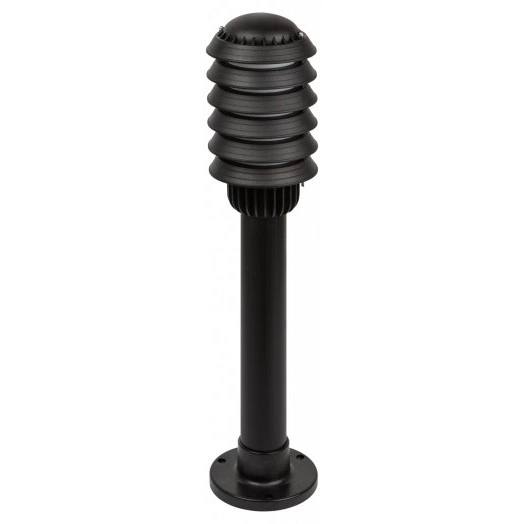 Садово-парковый светильник НТУ 01-60-014 Поллар напольный черный IP54 Е27 max60Вт h650мм