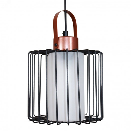 Светильник Манго 231 черн.муар медь (Плафон 9001) НСБ 01-3х60-167 Е27  подвесной