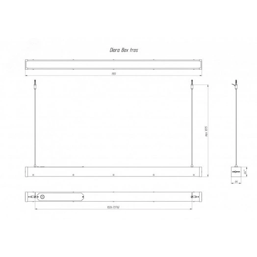 Diora Box SE 70/8000 opal 4K White tros-1500