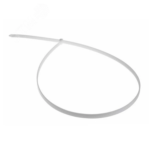 Хомут-стяжка кабельная нейлоновая 700x9,0 мм, белая, упаковка 100 шт, REXANT