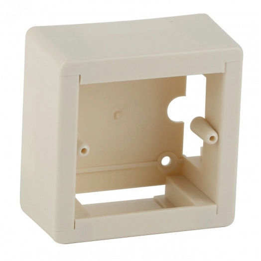 Коробка установочная универсальная под кабель-канал КУK 88х88х44мм белая IP20 (50/1750)