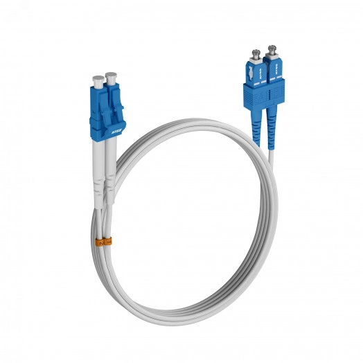 Шнур оптический dpc LC/UPC-SC/UPC 9/125 G.657A1 2.0мм 10м LSZH