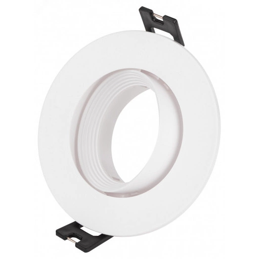 Встраиваемый светильник декоративный KL92 WH MR16/GU5.3 белый, пластиковый (MR16/GU5.3 в комплект не входит)