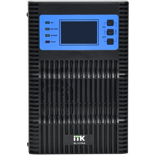 Источник бесперебойного питания Online 3000 ВА/3000 Вт, однофазный с LCD дисплеем 96VDC без АКБ с рег. з/у