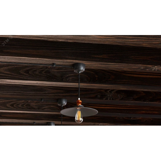 Ввод в распределительную коробку для светильника Rotondo, цвет черный