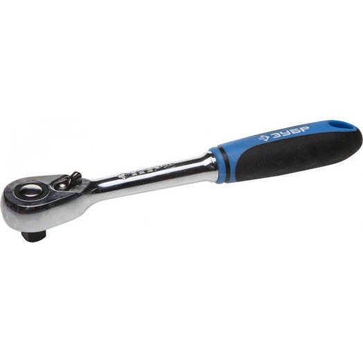 Трещотка для торцовых головок ''ПРОФИ'', Сr-V сталь, 48 зубцов, 1/4''