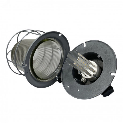 Светильник Шахтер ДСР 02 СПЕЦСВЕТ 03-024-201 [501] подвесной, с реш. 220в, 24вт, 4000К, 2700лм, УХЛ2, IP54 ГУ