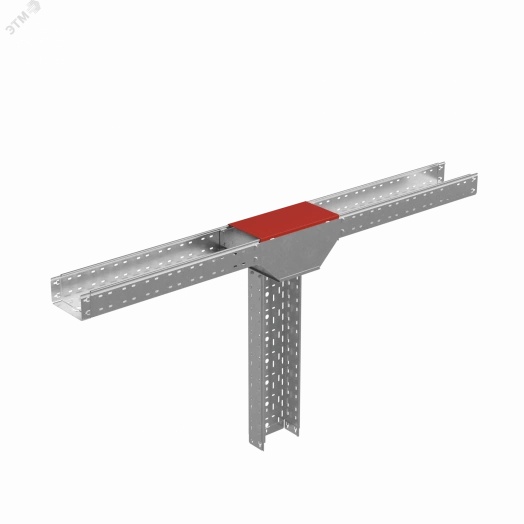 Крышка Т-отвода вертикального 600 мм с разворотом на 90 гр. ПЛЮС