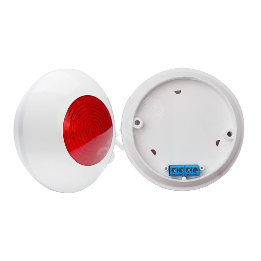 Сирена Марс 12-24-СП (красный цвет). Оповещатель  охранно-пожарный световой