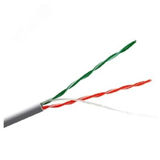 Витая пара FTP 2 пары AWG 24 категория 5е экран внутренняя Cu Light