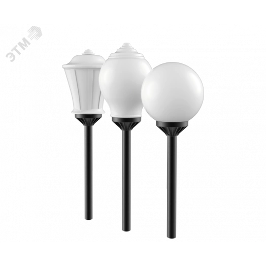 Светильник светодиодный ДТУ-40Вт 3000К Omni-T Черный