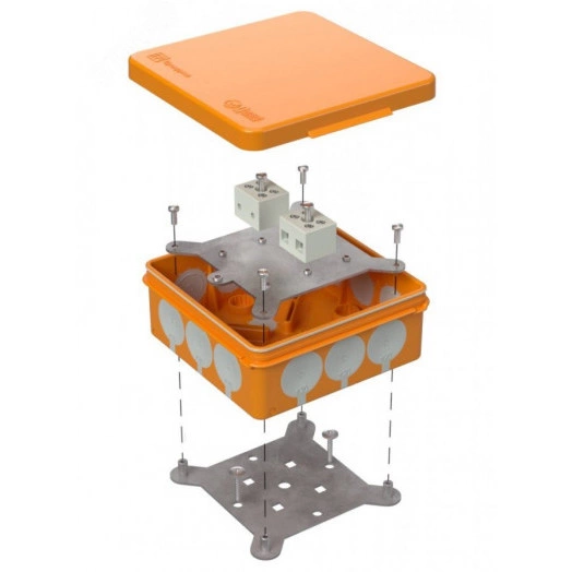 Коробка огнестойкая для о/п двухкомпонентная 60-0303-FR6.0-4 Е15-Е120 100х100х40