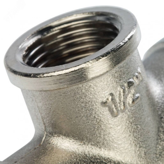 Тройник ВВВ 1/2'х1/2'х1/2' никелированный