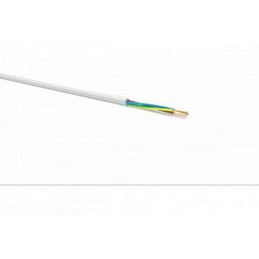 Провод ПВС 3х2.5 белый (50м) ТРТС