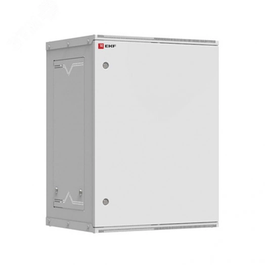 Шкаф телекоммуникационный настенный разборный 15U (600х450) дверь металл, Astra A Basic