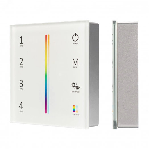 Панель Sens SMART-P55-MULTI White (3V, 4 зоны, 2.4G) (ARL, IP20 Пластик, 5 лет)