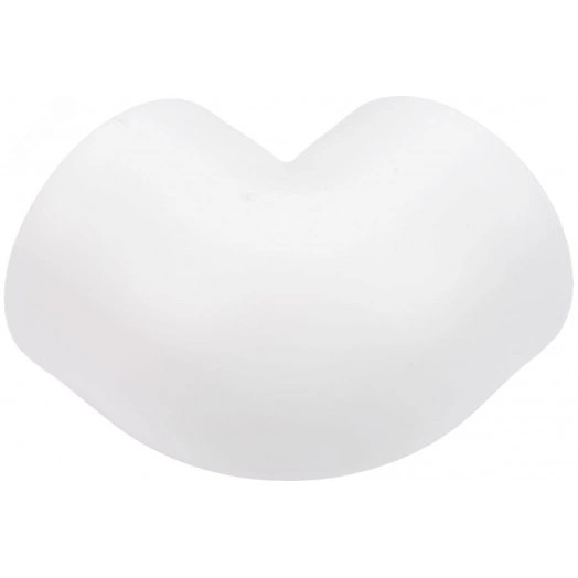 Угольник 50 мм 90 град., полипропиленовый, белый