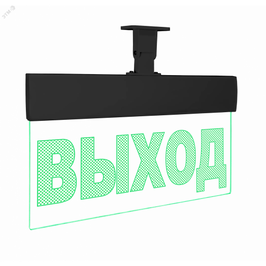 Оповещатель световой Молния-12 Ультра Выход, черный корпус, универсальное крепление