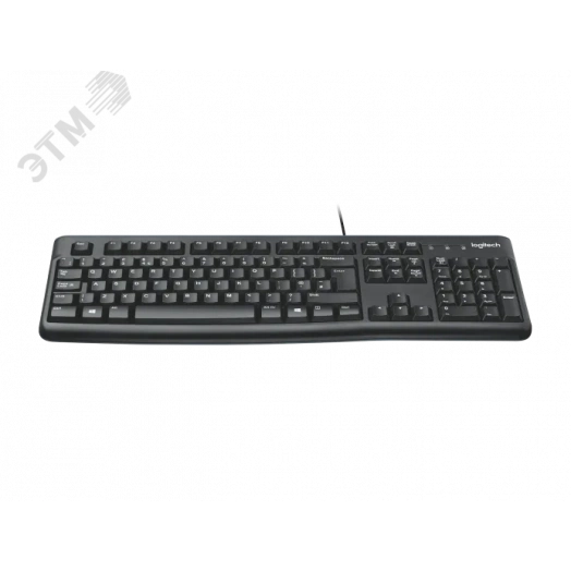 Клавиатура черная K120, USB, черная