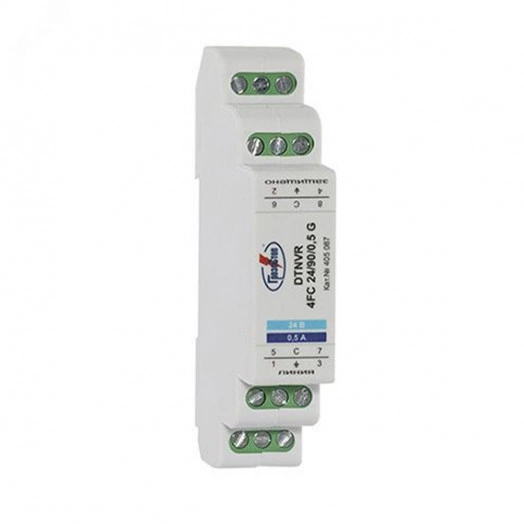 УЗИП ГРОЗОСТОП DTNVR 4FC 24/90/0,5 G, Uо - 24 В, IL - 0,5 А, In (8/20) - 20 кА.