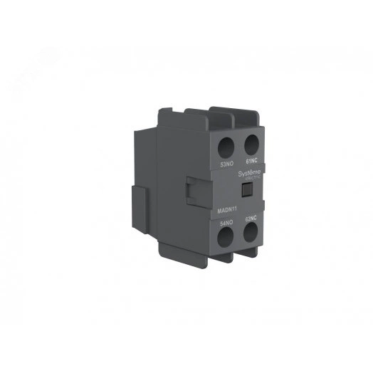 Блок дополнительных контактов MC1D 2НО фронтальный монтаж