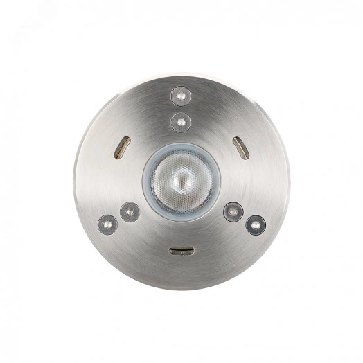 Светильник KT-AQUA-COLOR-R85-9W RGB (SL, 25 deg, 12V) (ARL, IP68 Металл, 3 года)