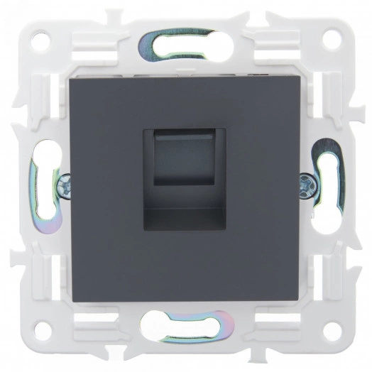 SKANDY Розетка компьютерная RJ45 кат.5E SK-K01T титан IEK