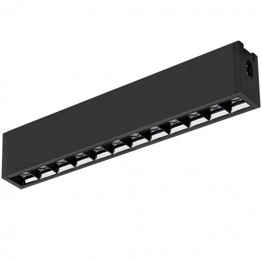 Светильник CLIP-38-LASER-S330-12W Warm3000 (BK, 36 deg, 24V) (, IP40 Металл, 3 года)