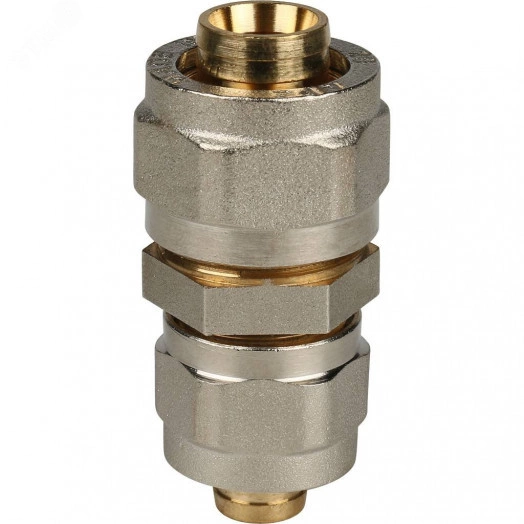 Муфта соединительная переходная 20x16 для металлопластиковых труб винтовой