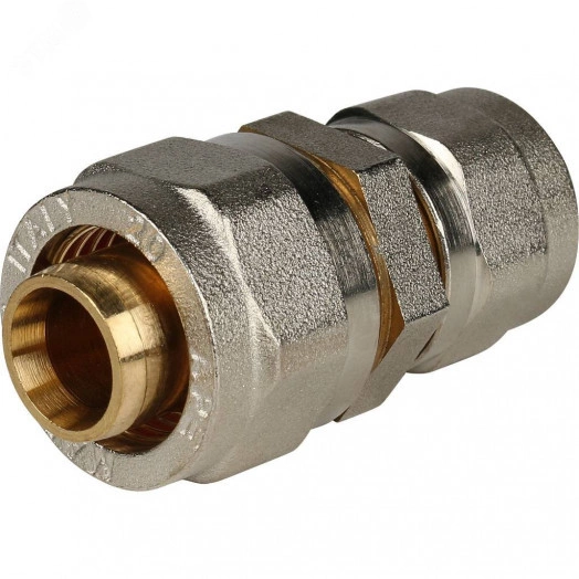 Муфта соединительная переходная 20x16 для металлопластиковых труб винтовой