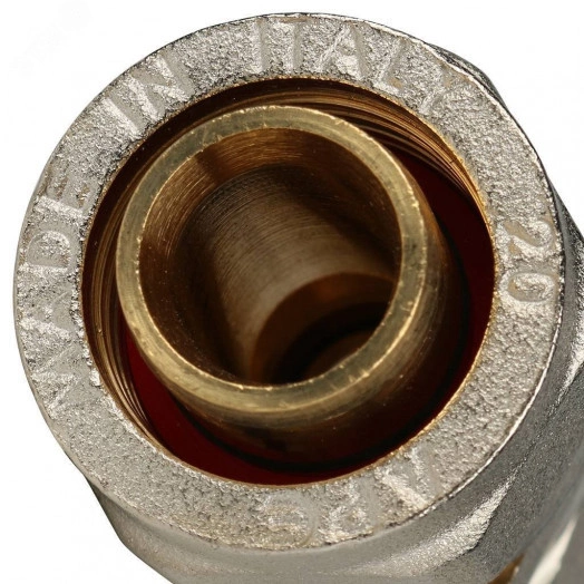 Муфта соединительная переходная 20x16 для металлопластиковых труб винтовой